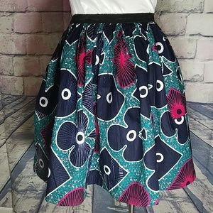 African Skirt With Head Tie